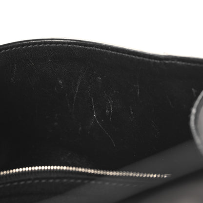 Balenciaga Box Calfskin Graffiti Logo Hourglass Top Handle Bag XS Black Silver 13 of 13