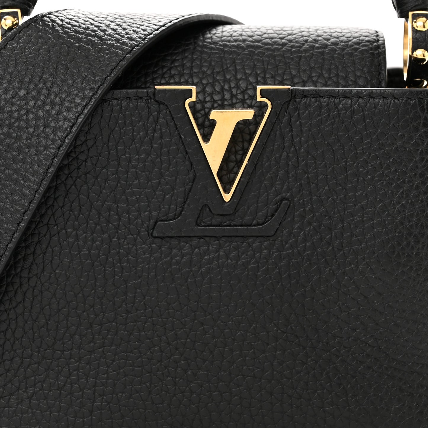 Taurillon Mini Capucines Black