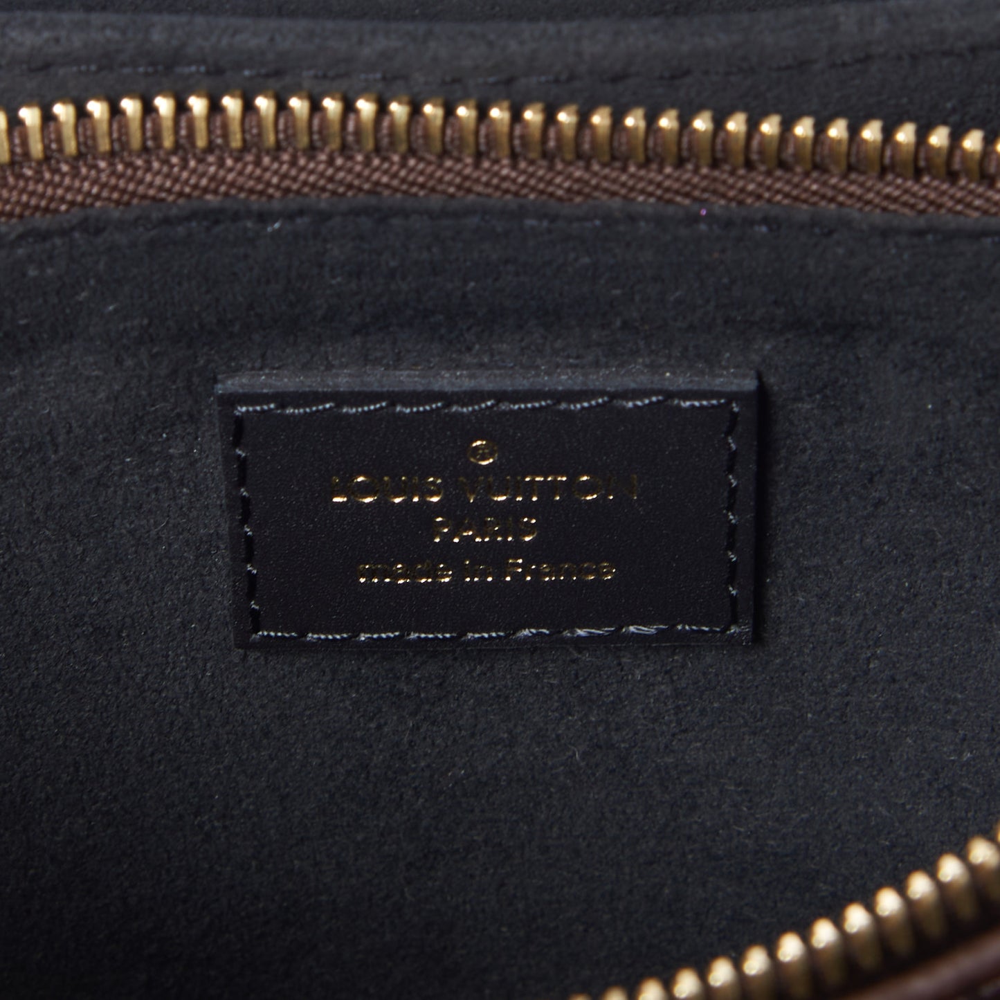 Monogram Flower Tote Black