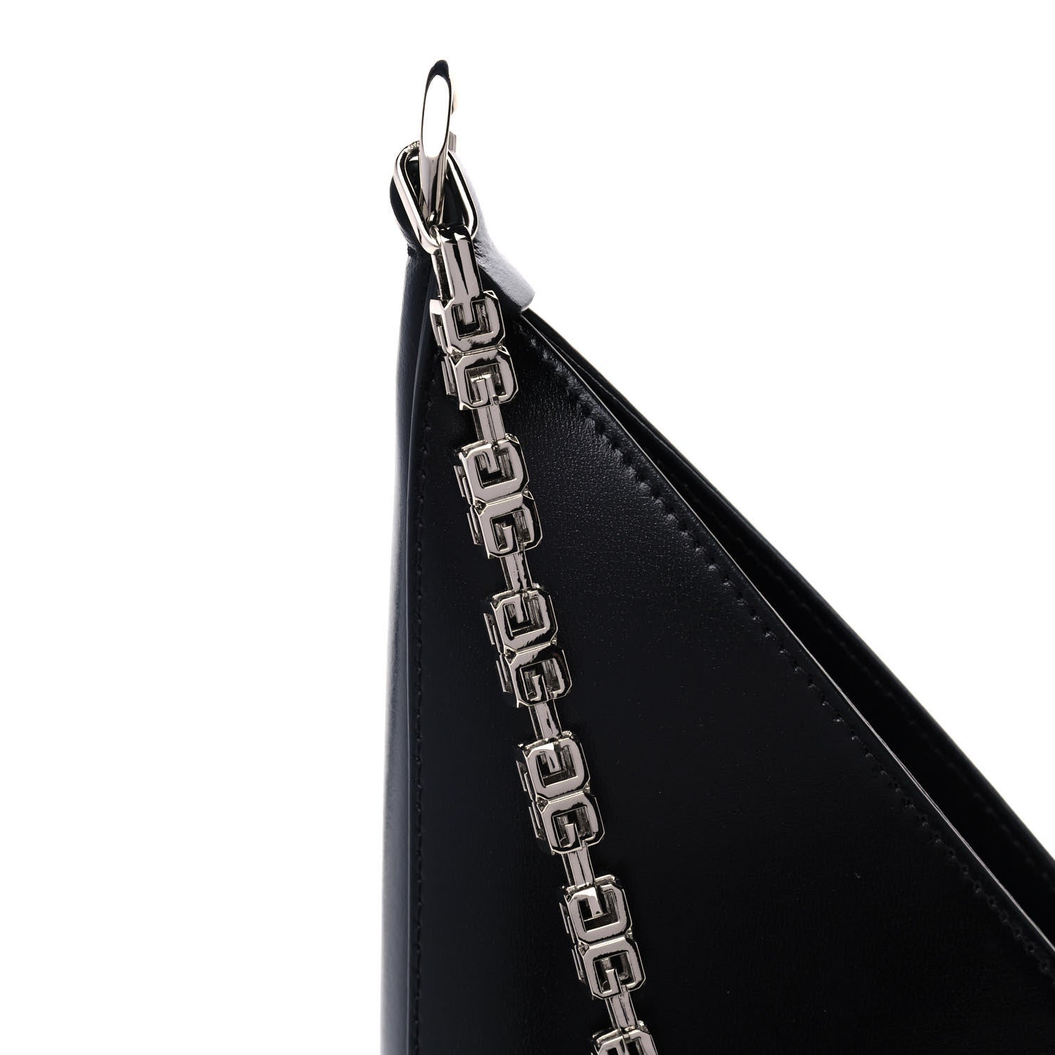 Givenchy Box Calfskin Small Cut Out Shoulder Bag Black 7 of 9