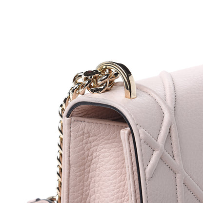 Christian Dior Grained Calfskin Cannage Medium Diorama Flap Bag Rose Poudre 10 of 10