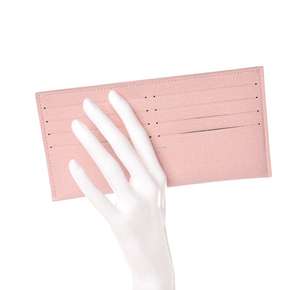 Louis Vuitton Calfskin Felicie Card Holder Insert Rose Ballerine 2 of 8