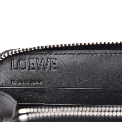 Loewe Calfskin Zip Around Wallet Black 6 of 6