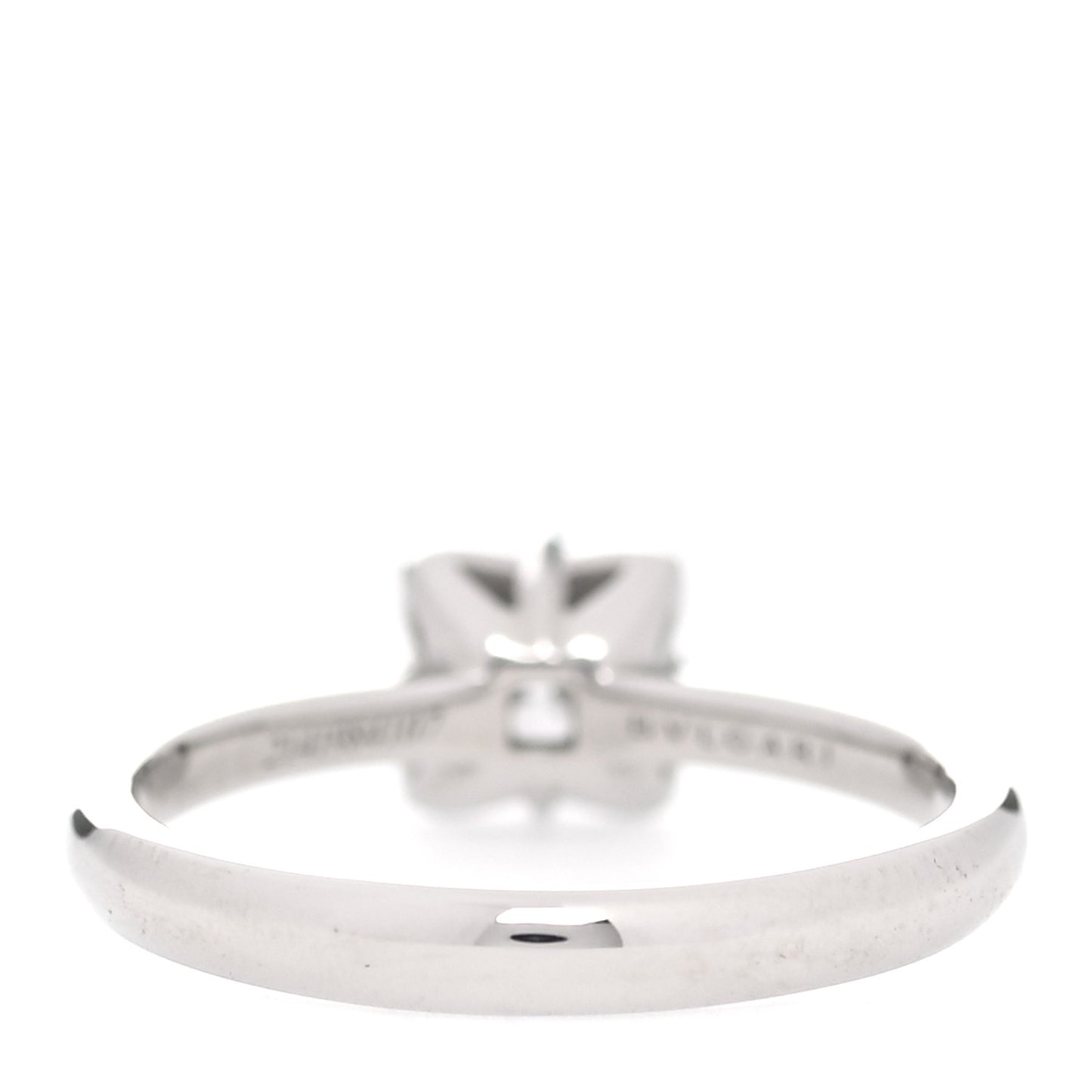 Platinum Diamond .32ct Dedicata a Venezia Solitaire Engagement Ring 49 4.75