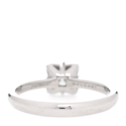 Bulgari Platinum Diamond .32ct Dedicata a Venezia Solitaire Engagement Ring 49 4.75 3 of 7
