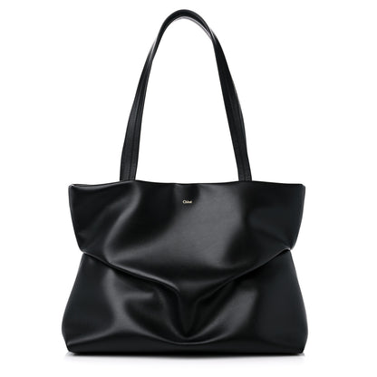 Chloe Calfskin Judy East West Tote Black 1 of 11