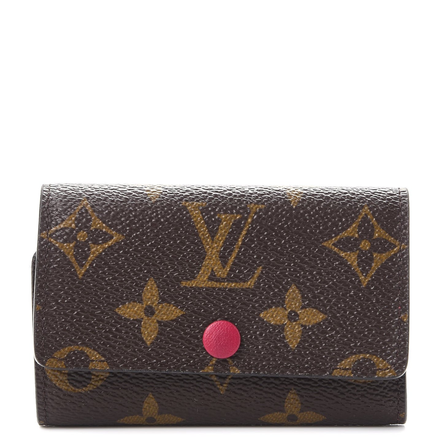 Monogram 6 Key Multicles Holder Fuchsia