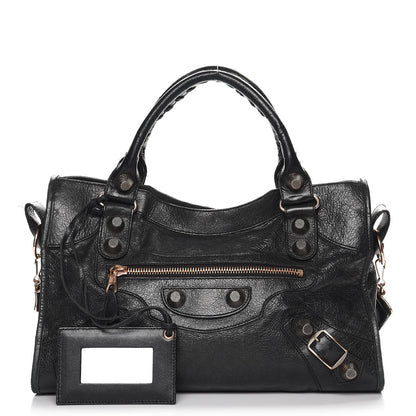 Balenciaga Agneau Giant 21 Rose Gold Hardware City Black 1 of 14