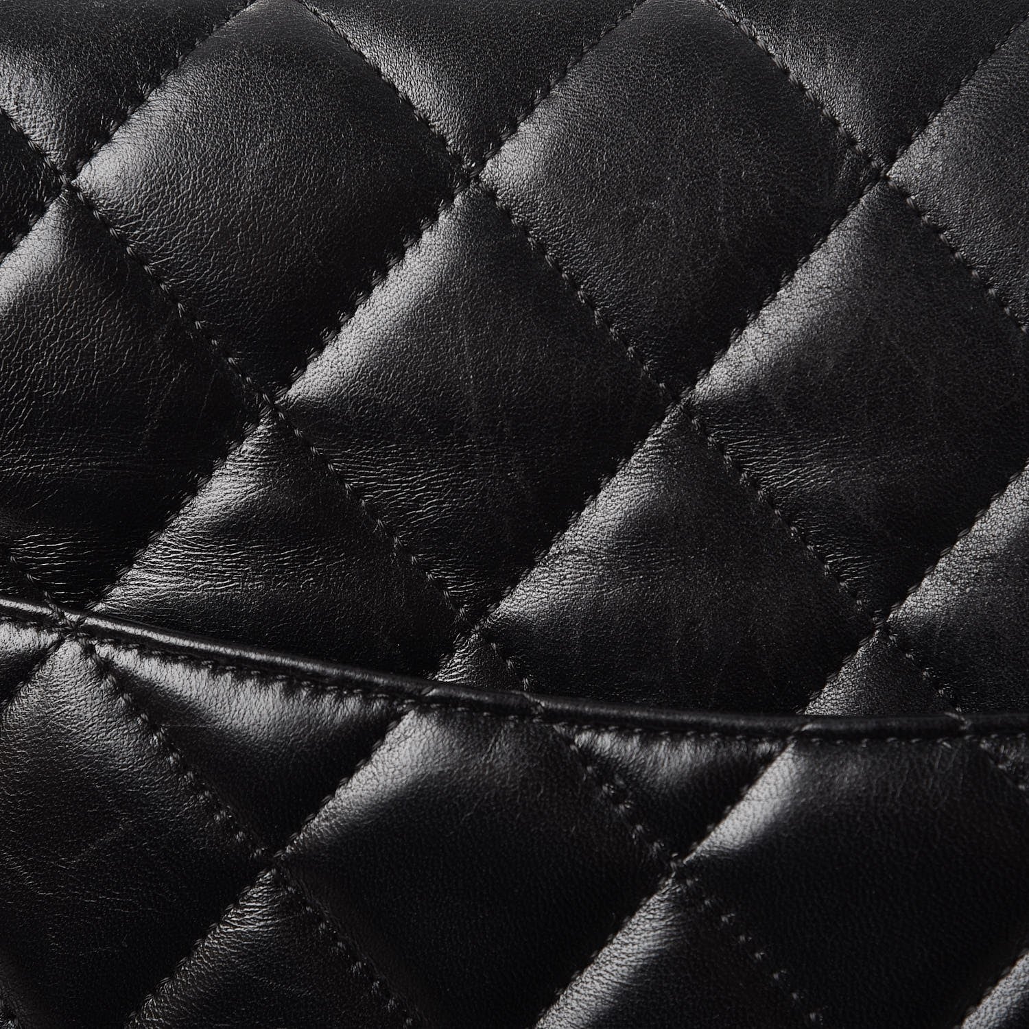 Chanel Lambskin Quilted Large Trendy CC Dual Handle Flap Bag Black 10 of 16