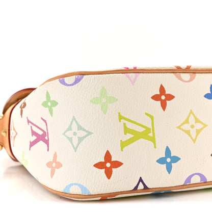 Louis Vuitton Monogram Multicolor Sologne White 8 of 9