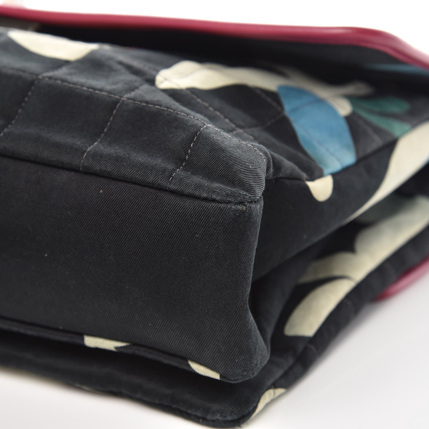 Chanel Canvas Chocolate Bar Quilted Flap Multicolor 18 of 18