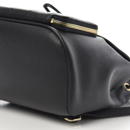 Chanel Caviar Quilted Business Affinity Backpack Black 8 of 8