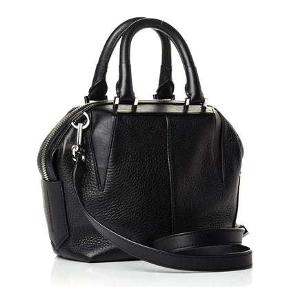 Alexander Wang Pebbled Calfskin Studded Small Emile Black 3 of 8