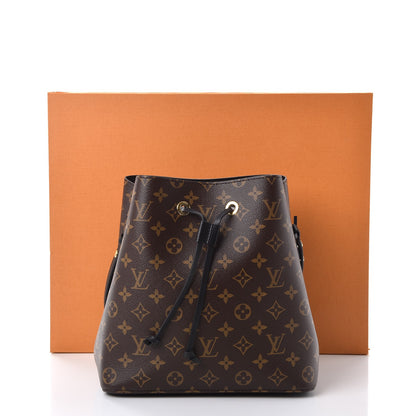 Louis Vuitton Monogram Neonoe MM Black 9 of 9