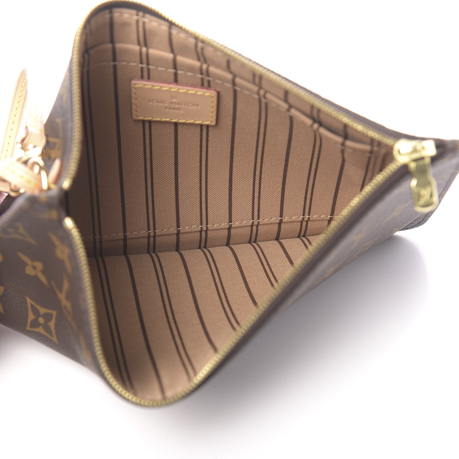 Louis Vuitton Monogram Neverfull MM GM Pochette 5 of 8