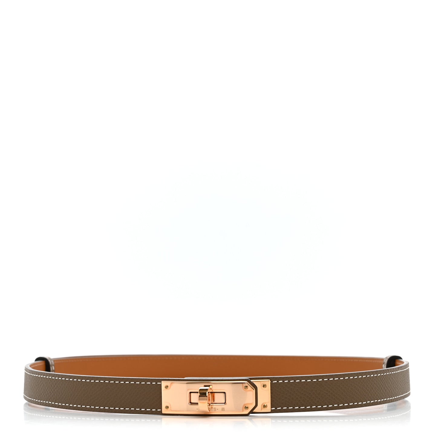 Epsom Kelly Belt Etoupe Etoupe