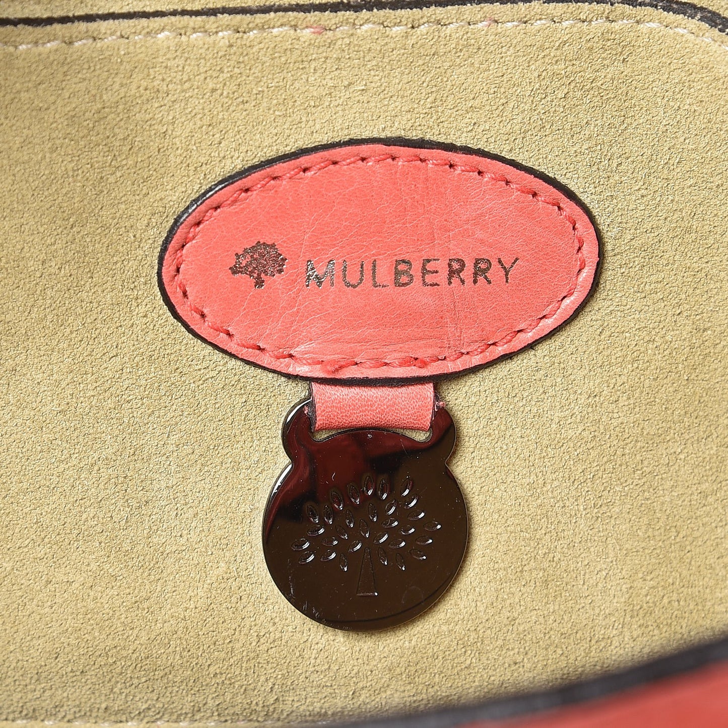 Natural Leather Bayswater Coral