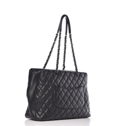 Chanel Caviar Quilted City Shopping Tote Black 3 of 12