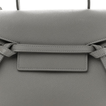 Celine Grained Calfskin Nano Belt Bag Cloud 7 of 10
