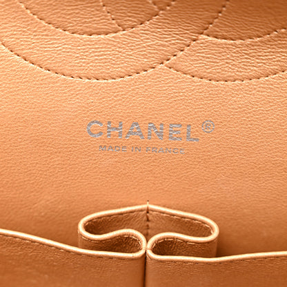Chanel Metallic Caviar Quilted Jumbo Double Flap Copper 6 of 10