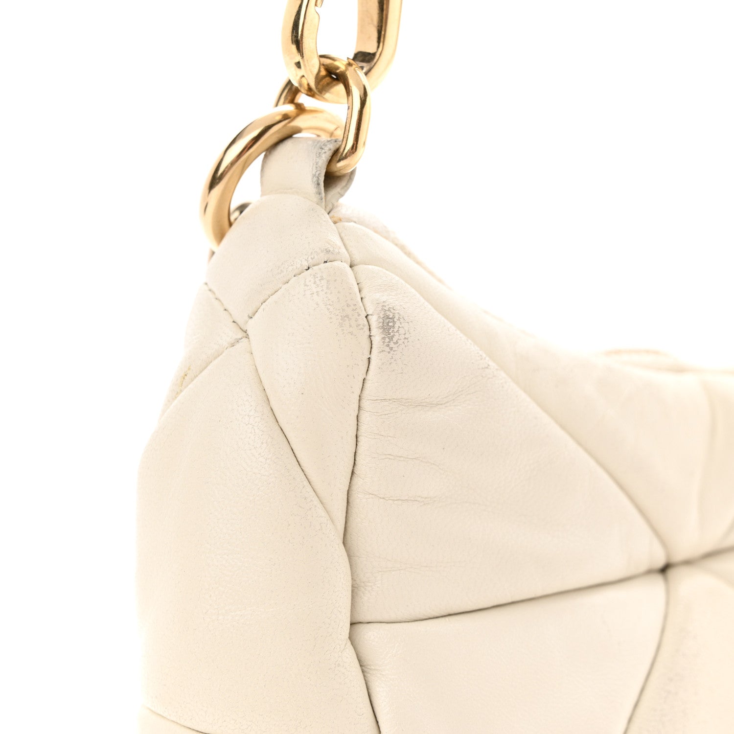 Prada Nappa Re-Nylon Triangle Quilted Patchwork System Shoulder Bag Ninfea 11 of 14