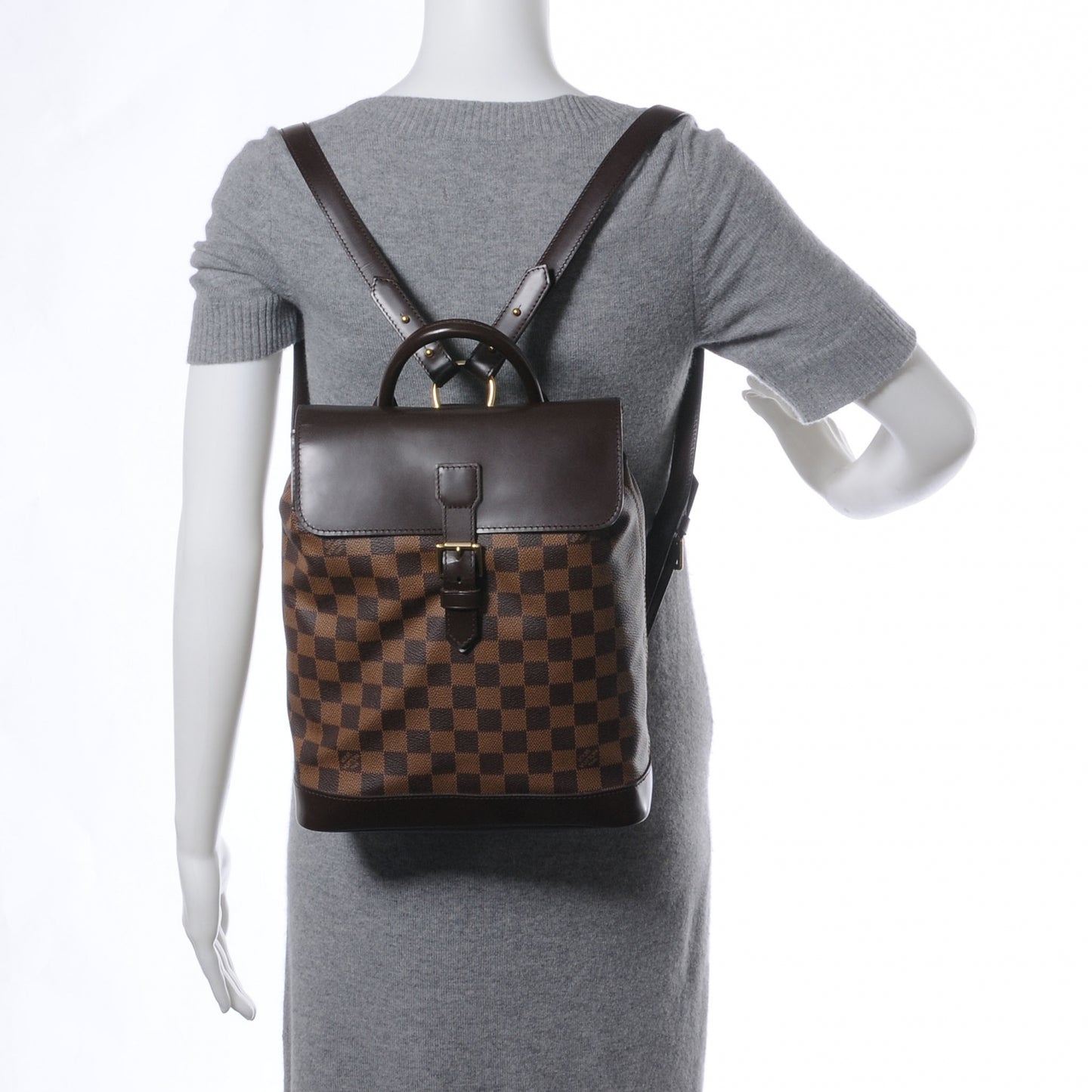 Damier Ebene Soho Backpack