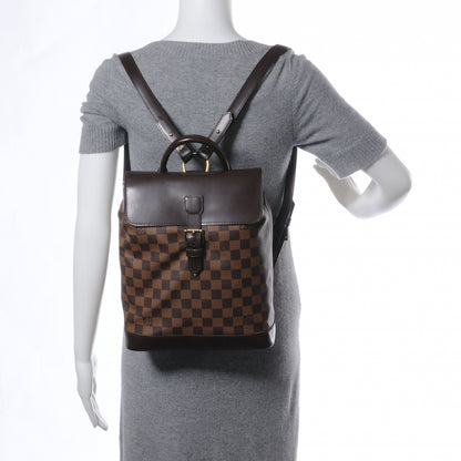 Louis Vuitton Damier Ebene Soho Backpack 2 of 6