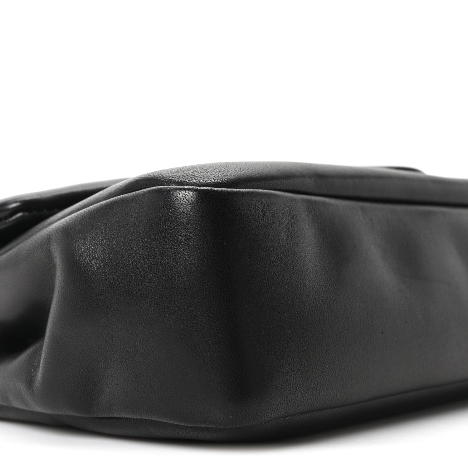 Saint Laurent Plunged Lambskin Calypso Black 1862957 – FASHIONPHILE