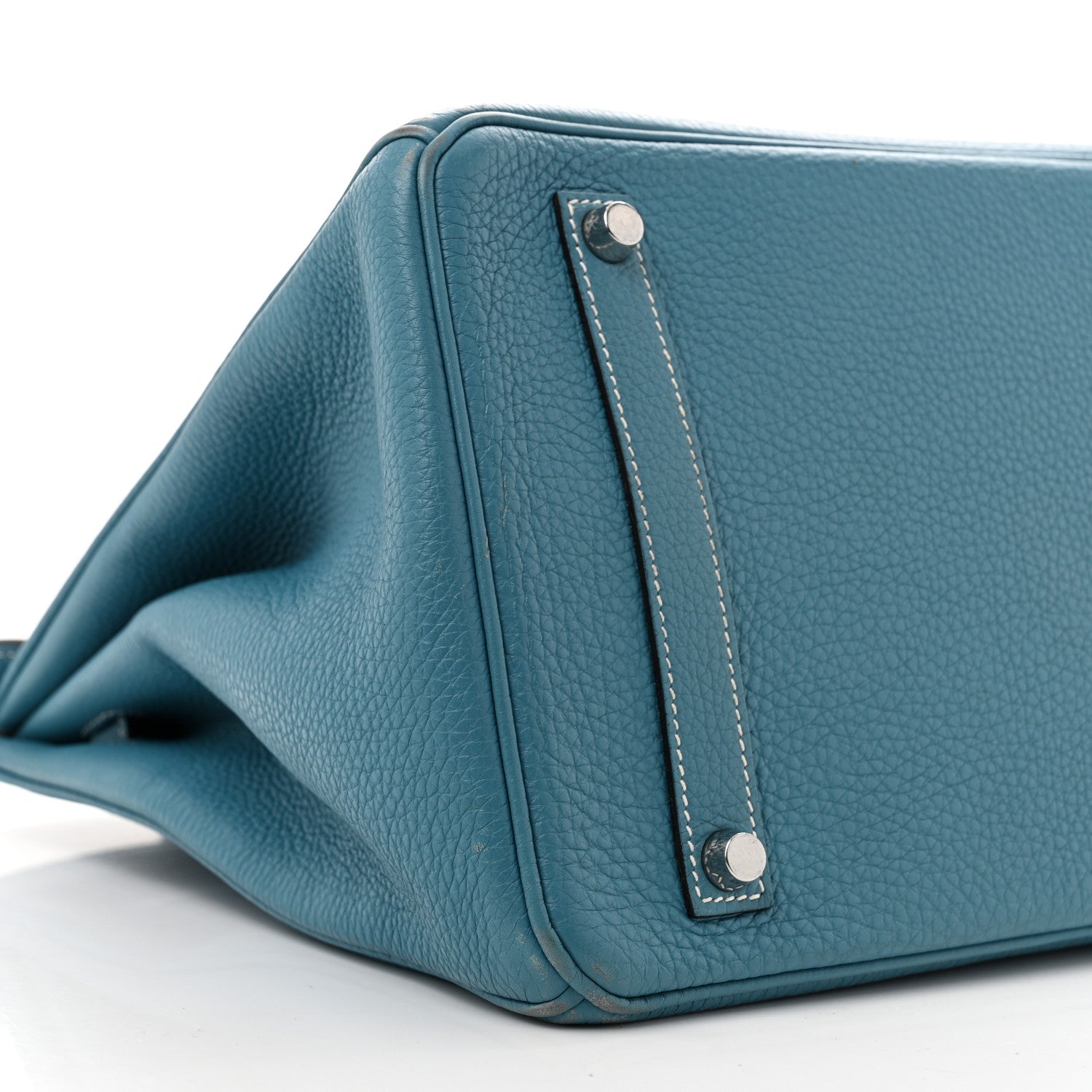 Hermes Togo Birkin 35 Blue Jean 9 of 16