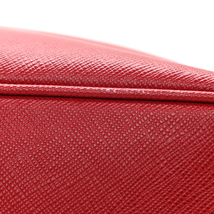 Prada Saffiano Medium Galleria Double Zip Tote Fuoco 11 of 12