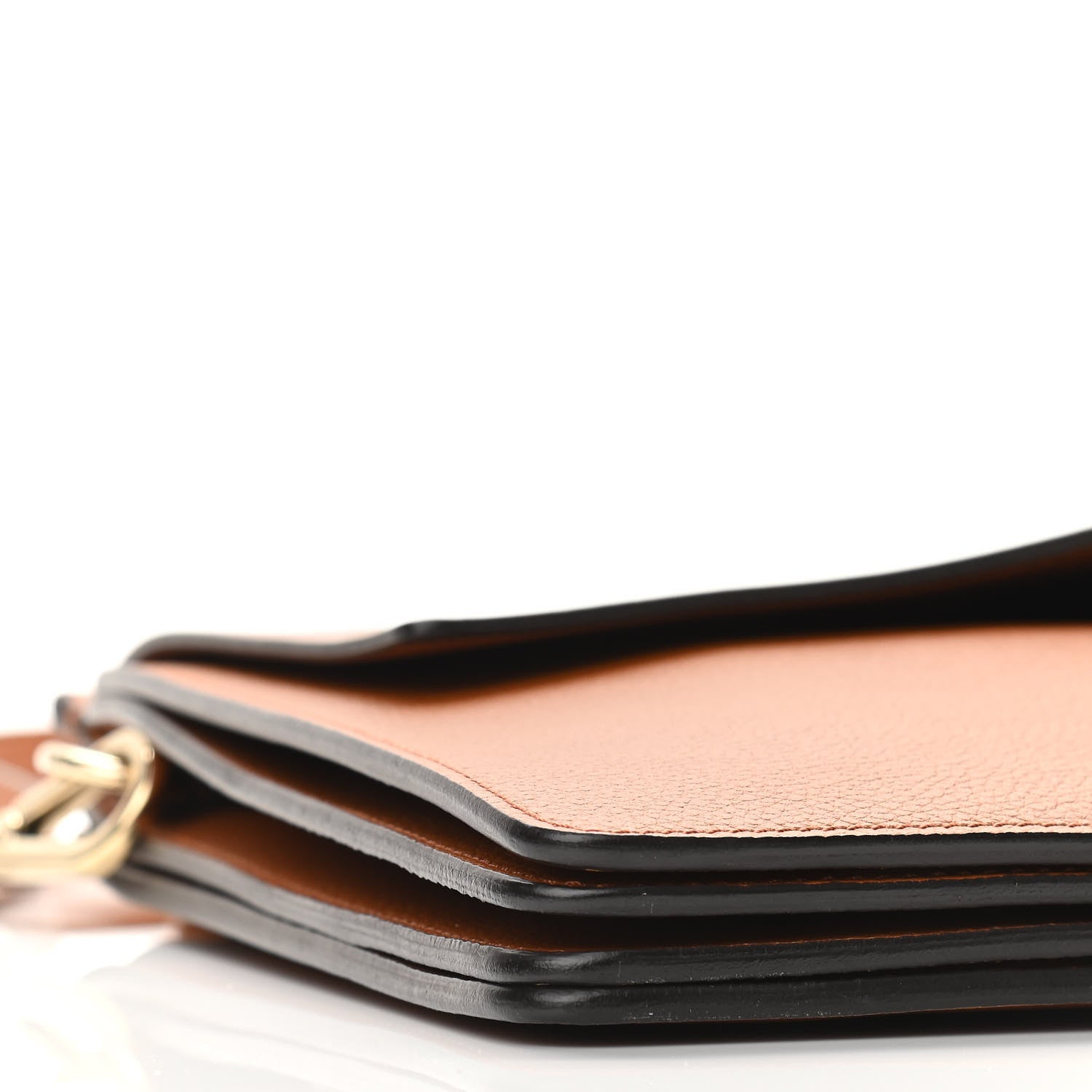 Chloe Calfskin Medium Faye Shoulder Bag Caramel 8 of 9