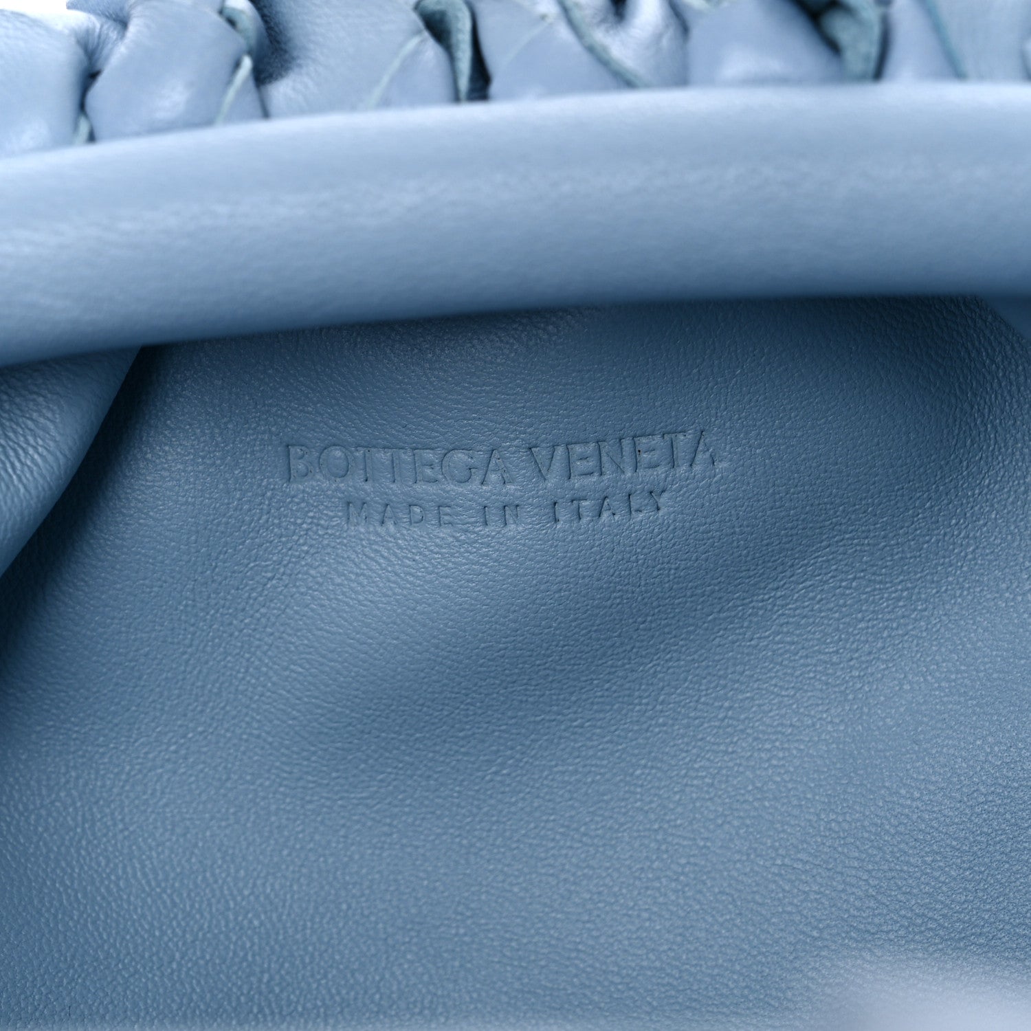 Bottega Veneta Nappa Intrecciato The Mini Pouch Ice 6 of 9