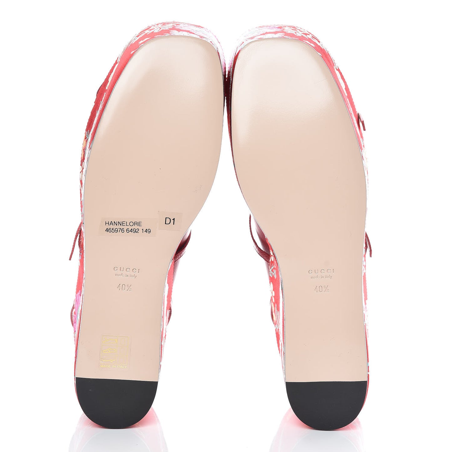 Malaga Kid Silk Hannelore Detachable Platform Slide 40.5 Hibiscus Red