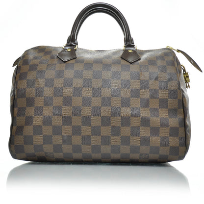 Louis Vuitton Damier Ebene Speedy 30 1 of 8