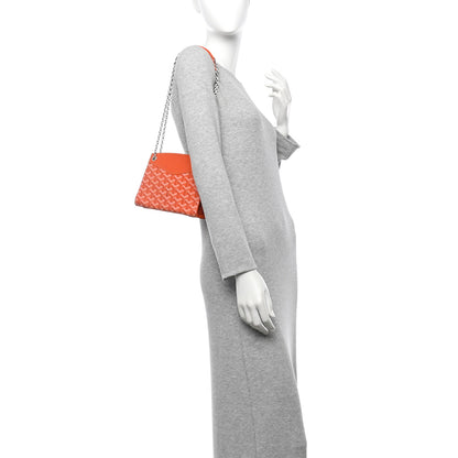 Goyard Goyardine Mini Rouette Structure Orange 2 of 9