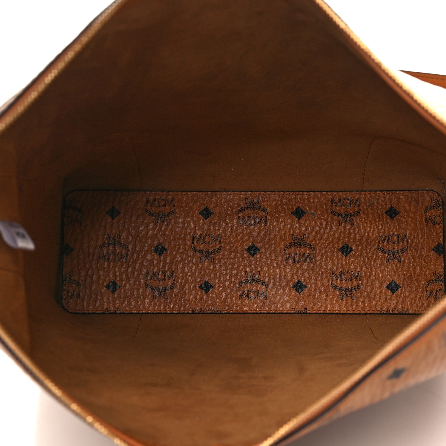 MCM Visetos Large Klara Hobo Cognac 4 of 7