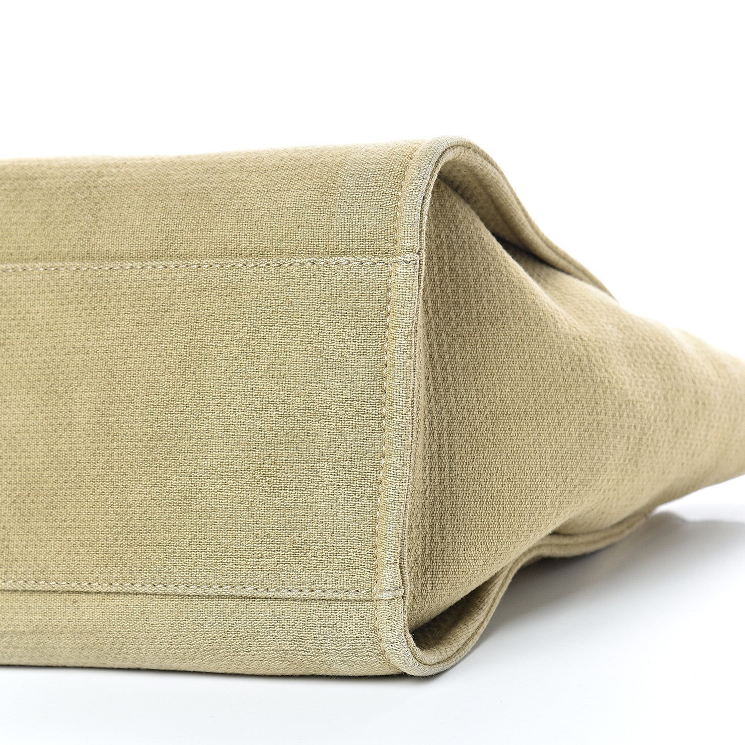 Chanel Canvas Medium Deauville Tote Beige Black 10 of 10