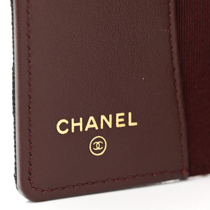 Chanel Caviar Quilted Classic 4 Key Holder Wallet Black 7 of 9