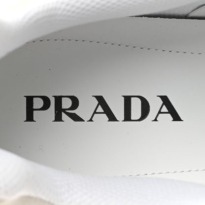 Prada Spazzolato Rois Bike Fabric Mens Sneakers 10 White 8 of 11