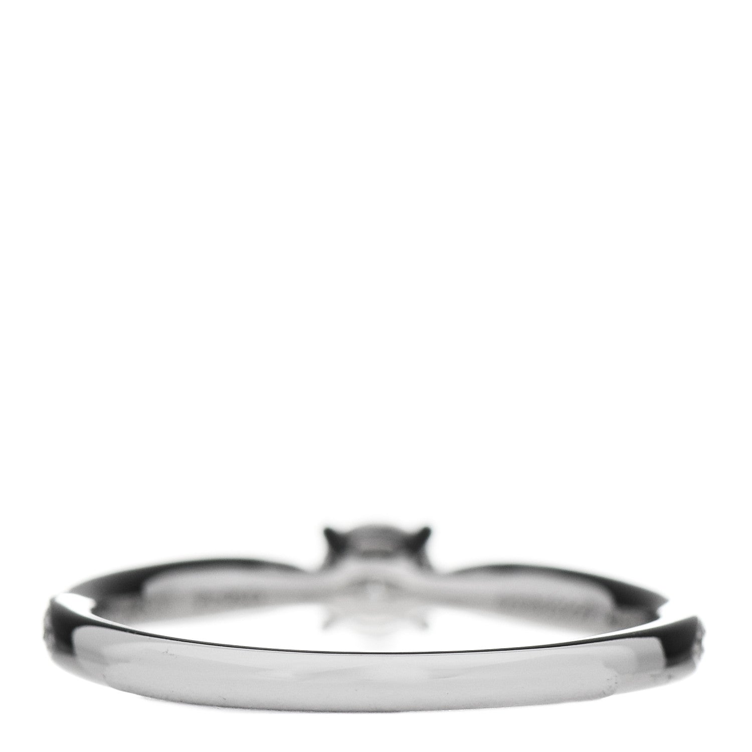 Tiffany Platinum Diamond .19ct Round Brilliant Harmony Engagement Ring 49 4.75 4 of 6