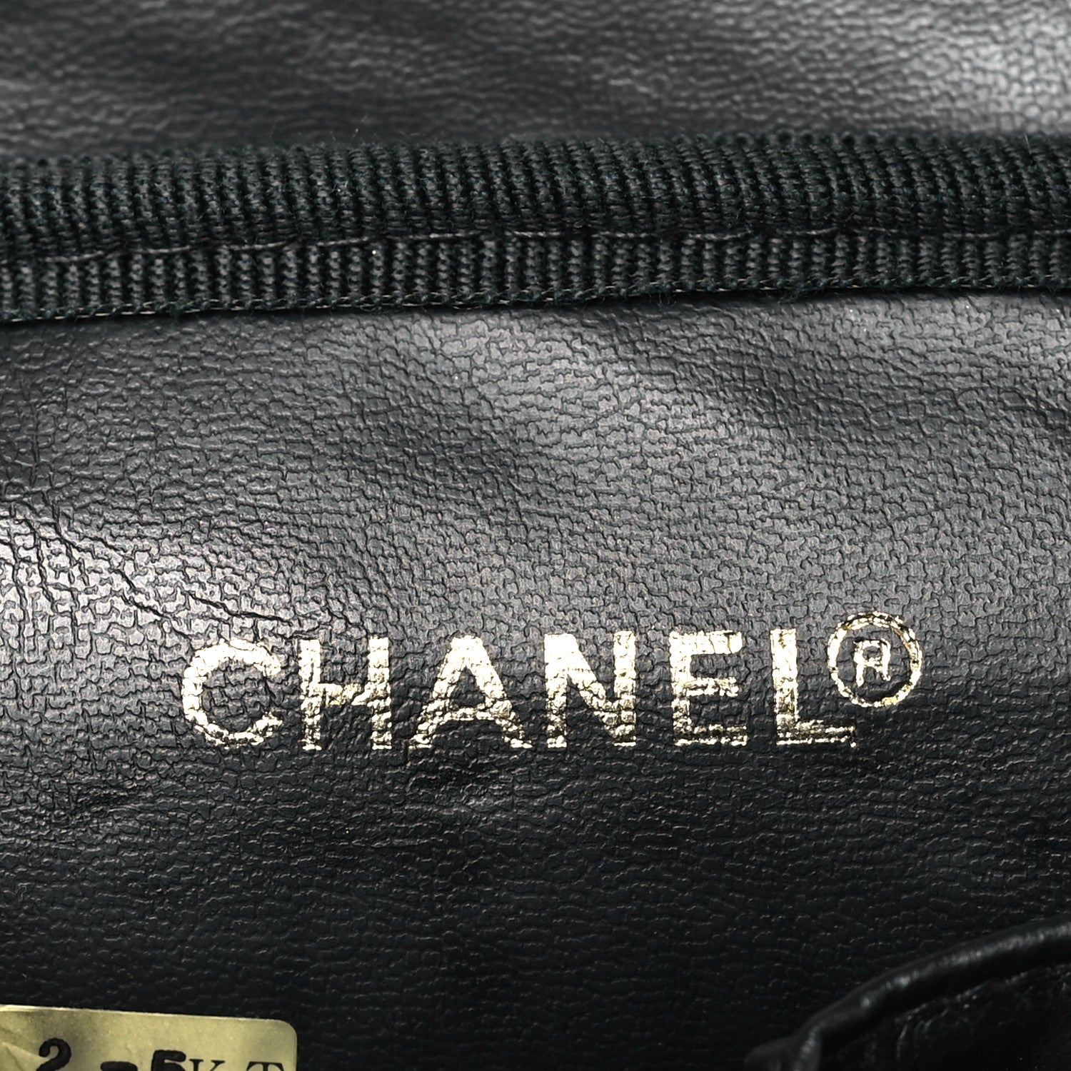 Chanel Caviar Vanity Cosmetic Case Black 6 of 10