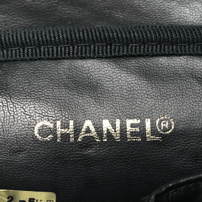 Chanel Caviar Vanity Cosmetic Case Black 6 of 10