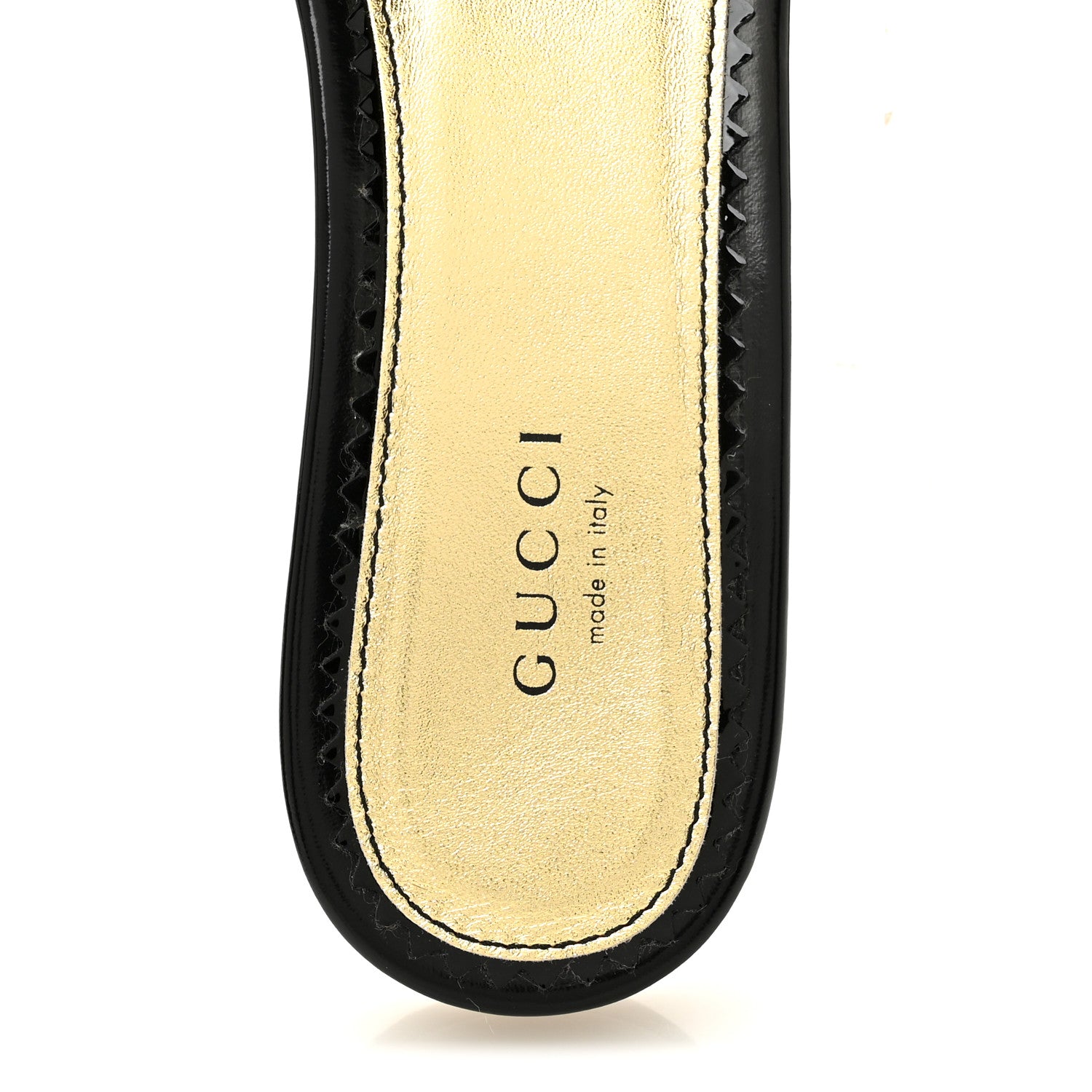Gucci Patent Crystal Snake Head Block Heel Slide Sandals 38.5 Black 7 of 10