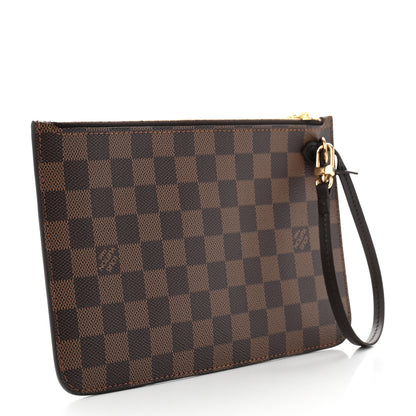 Louis Vuitton Damier Ebene Neverfull MM GM Pochette 2 of 5