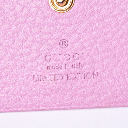 Gucci Dollar Calfskin Bosco Card Case Wallet Malva 6 of 7