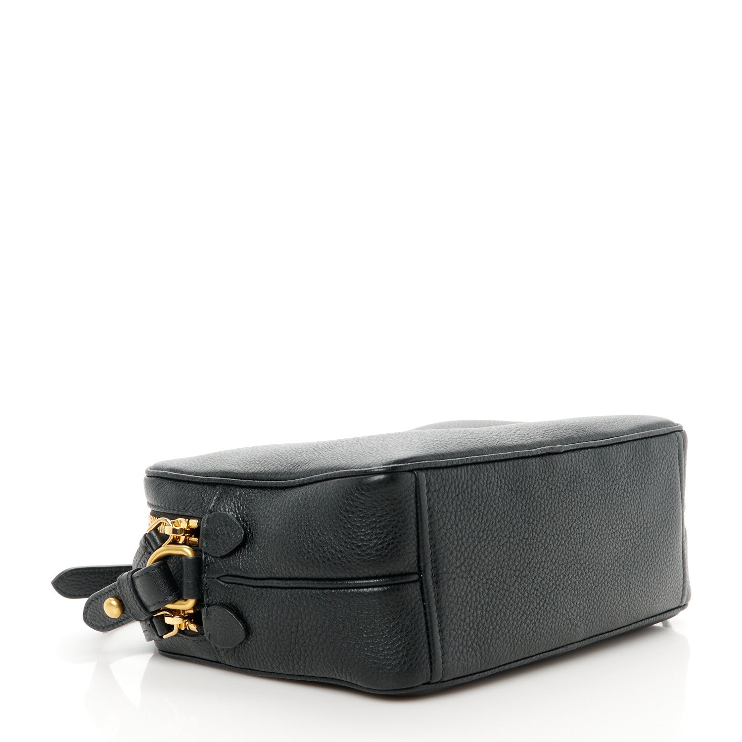 Prada Vitello Phenix Camera Bag Black 4 of 11