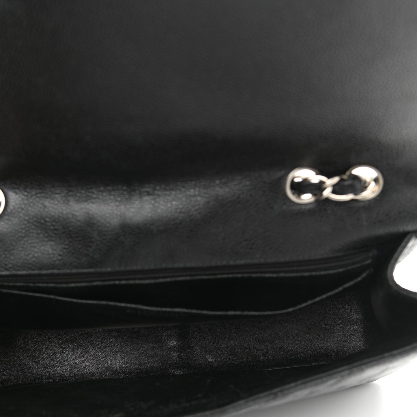 Caviar Quilted Jumbo Single Flap Black