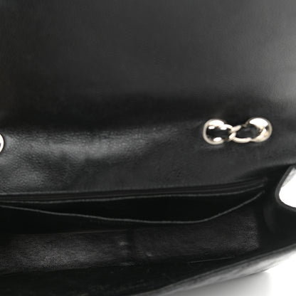 Chanel Caviar Quilted Jumbo Single Flap Black 5 of 11