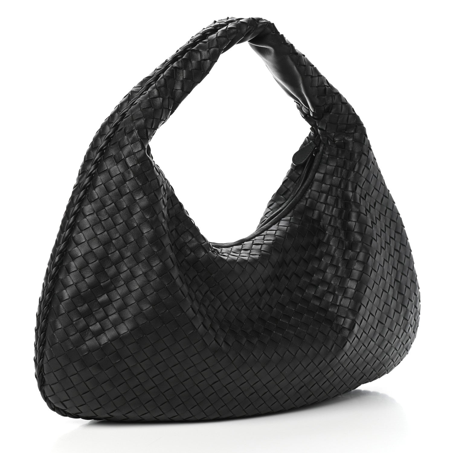 Bottega Veneta Nappa Intrecciato Large Veneta Hobo Black 3 of 9