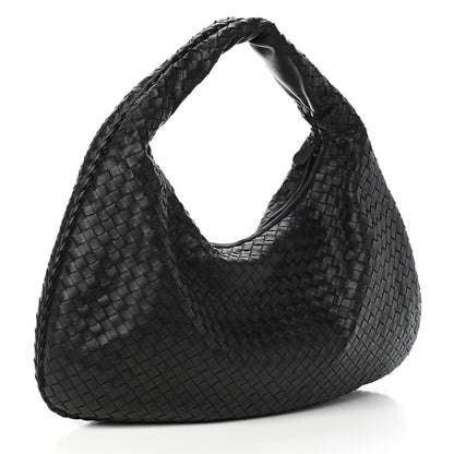 Bottega Veneta Nappa Intrecciato Large Veneta Hobo Black 3 of 9